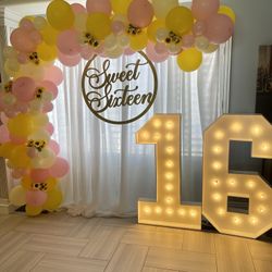 Birthday Party Decoration Balloons Marquee