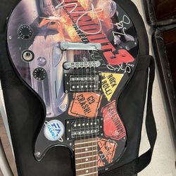 Epiphone Special 2 Edition Guitar Signed By All 4 Member Of Jimmy Eats World