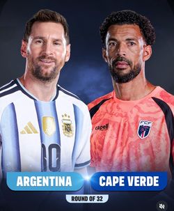 1 Argentina vs Cape Verde ticket Sec 235