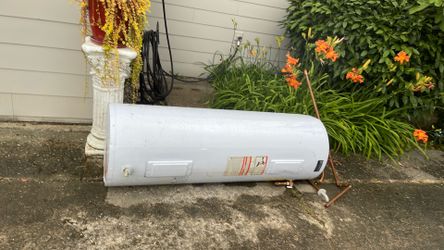 Scrap 55 gallon water heater
