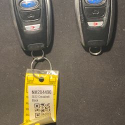 2022 Subaru Crosstrek Sport Key Fobs