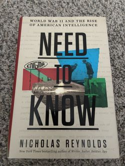 Need To Know (Hard Cover)