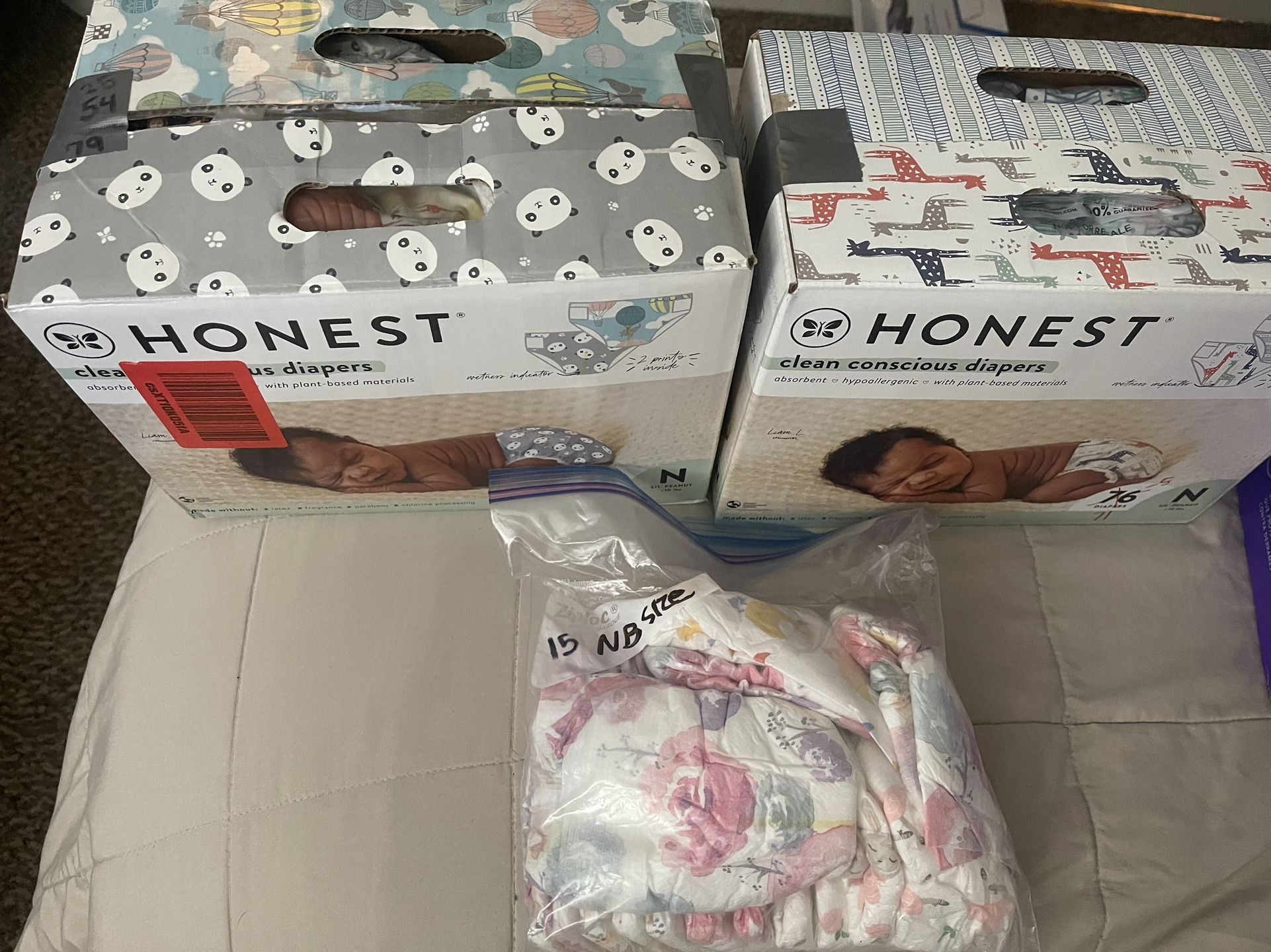 Honest Newborn Diapers