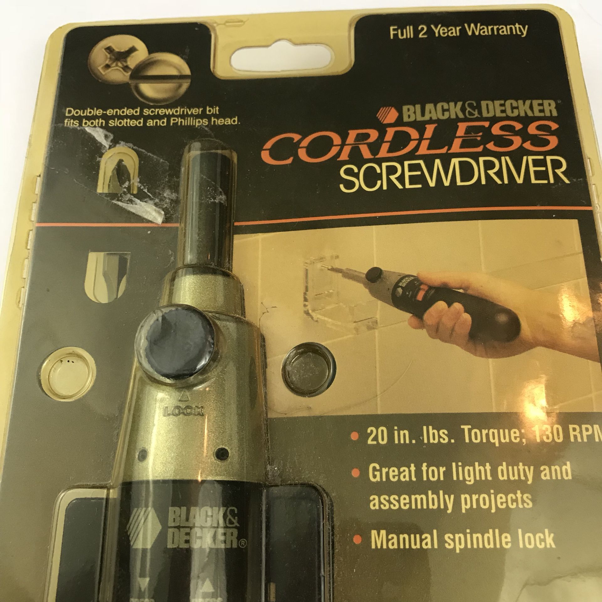 Black & Decker Cordless Screwdriver 9018 NO / Charger