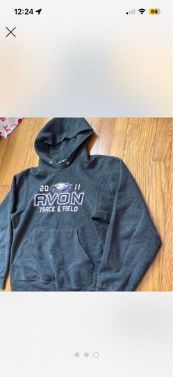 Avon track and field grey hoody
