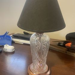 Antique Glass Lamp 