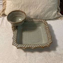 Handcrafted Ceramic Serving Bowl