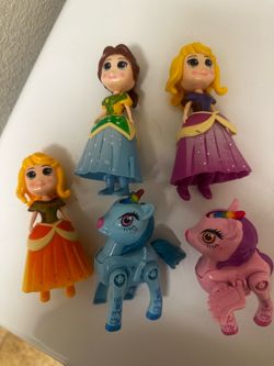 Princess and pony toys