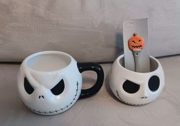 Disney The Nightmare Before Christmas Jack Skellington Mug Set