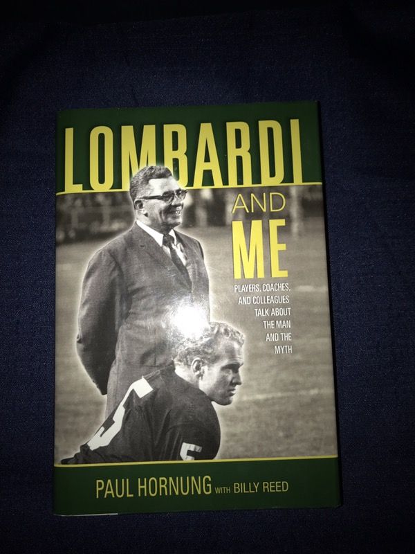 Book Vince Lombardi & Me by Paul Hornung