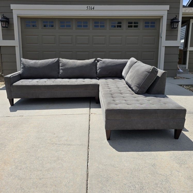 Z Gallerie Vapor Daybed Sectional Sofa- Free Delivery