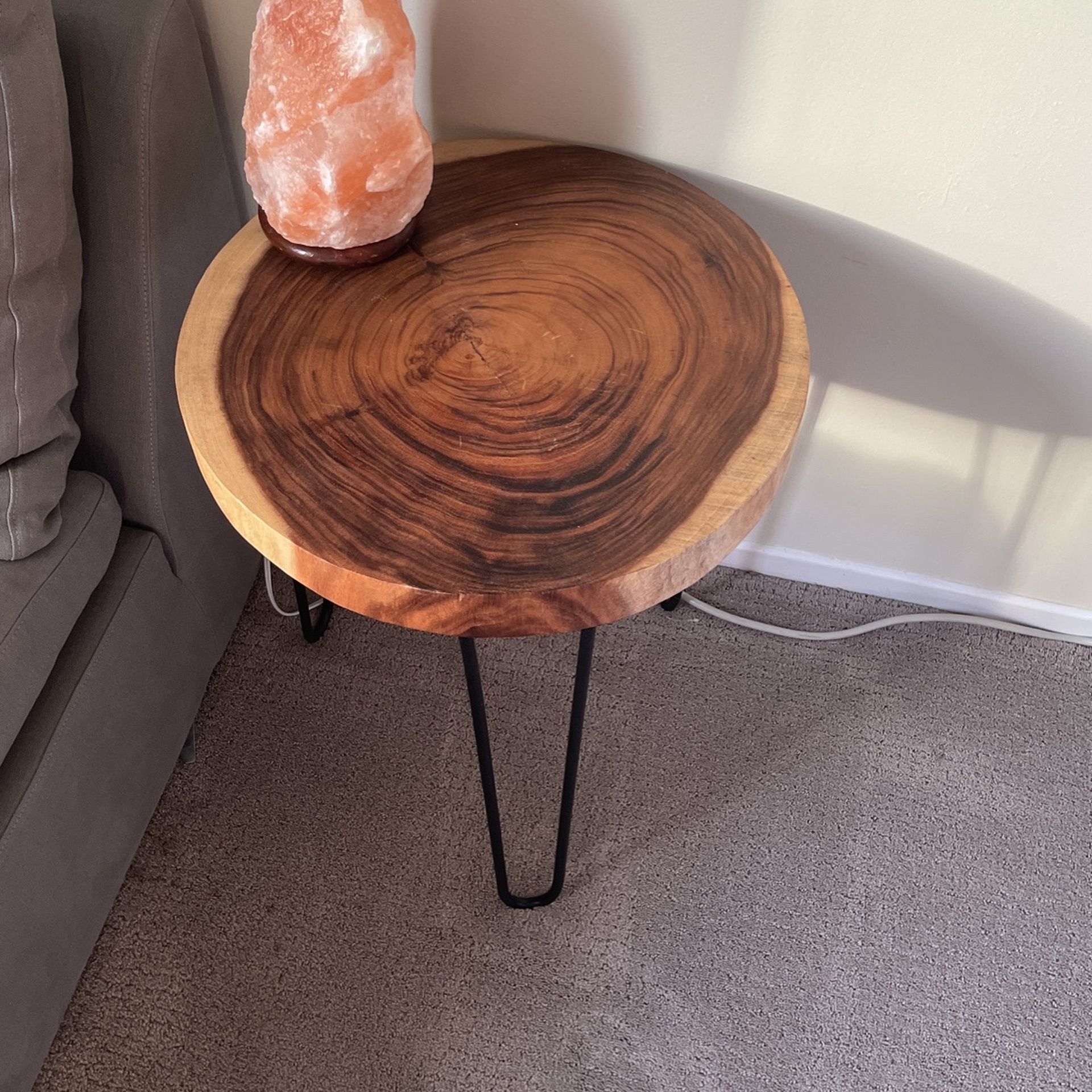 Wood Side Table