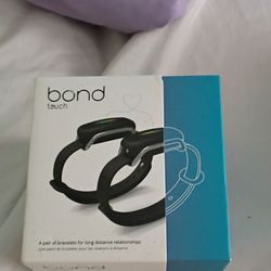Bond Touch Activity Tracker Bracelets Bond002 Black iOS Android Set of 2