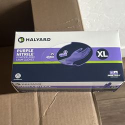 Halyard purple Gloves XL