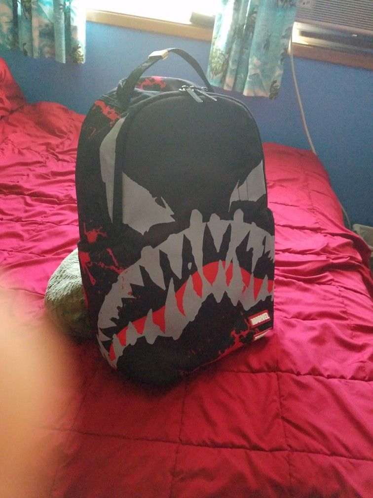 Venom Shark Limited Edition Spray Grounds Marvel Backpack