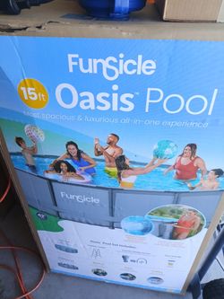 Funsicle Oasis Above Ground Pool