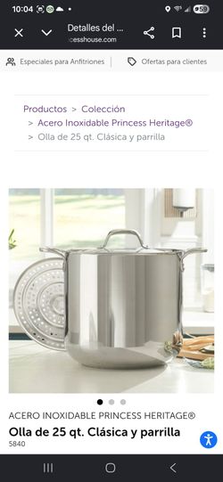 OLLA 25 QUARTOS CON PARRILLA NUEVA