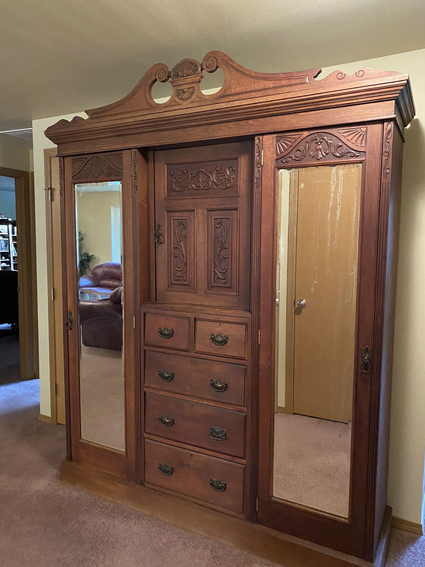 Antique Armoire 