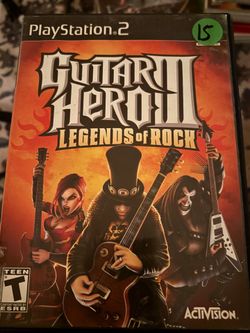 Guitar Hero III ps2
