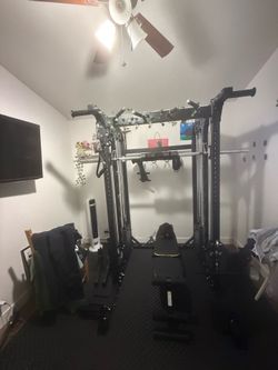 Home gym Power Rack and Smith Machine