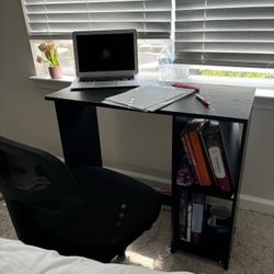 Desk And Computer Chair