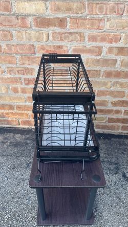 Two tier dish rack