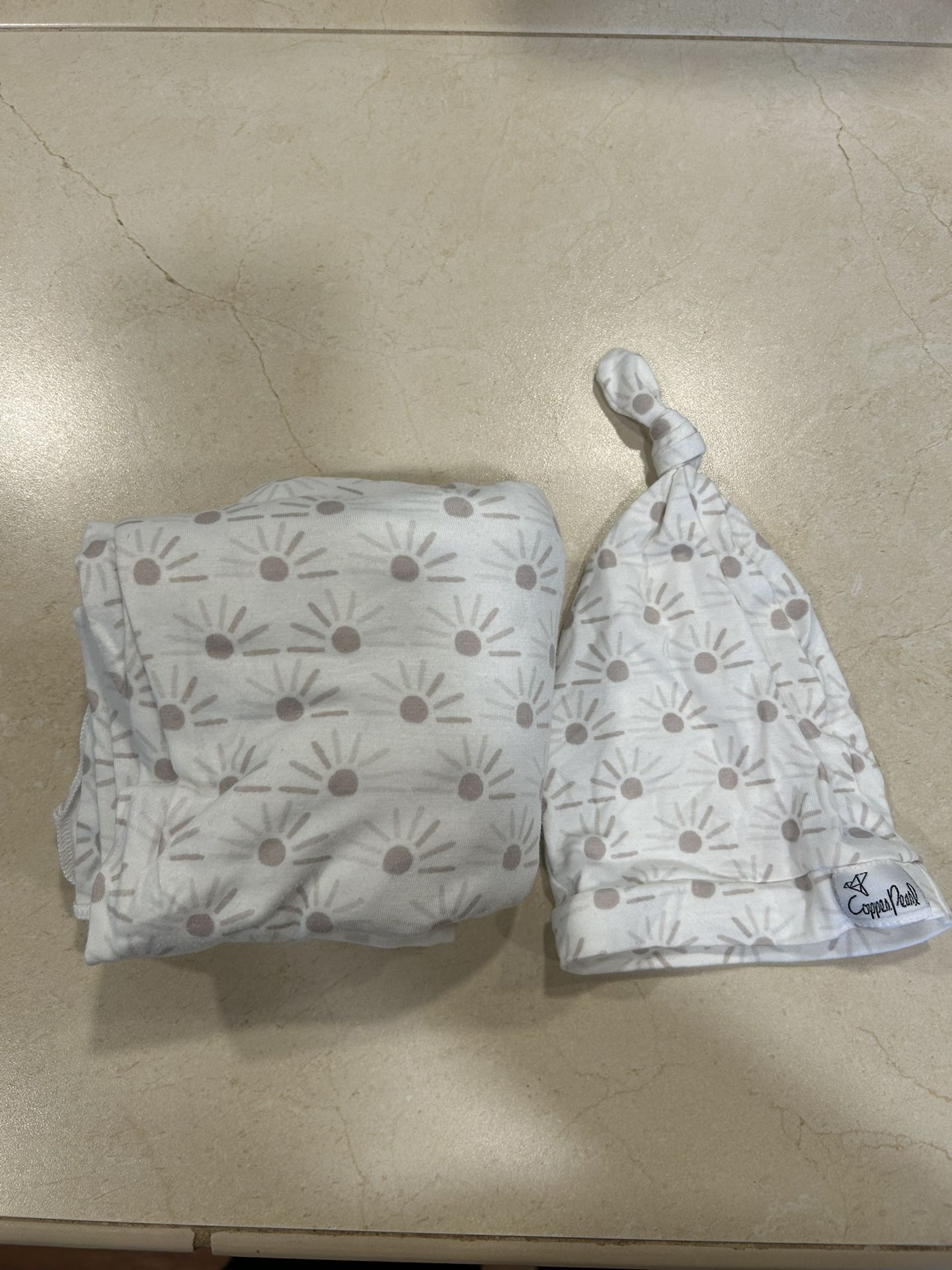 Newborn Swaddle/ Hat Sets