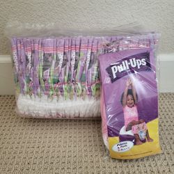 Pull Ups Diapers Size 2T-3T