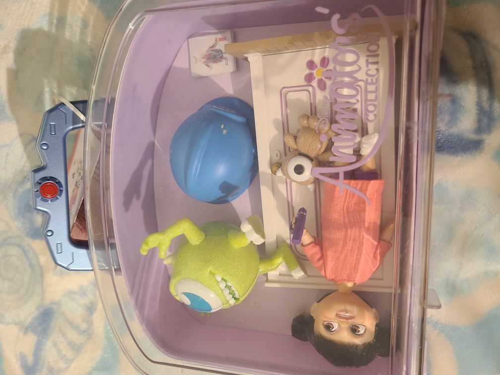 Monsters Inc Toys And Case