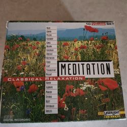 Meditation 10 CD Box Set Most Are Still Sealed 

