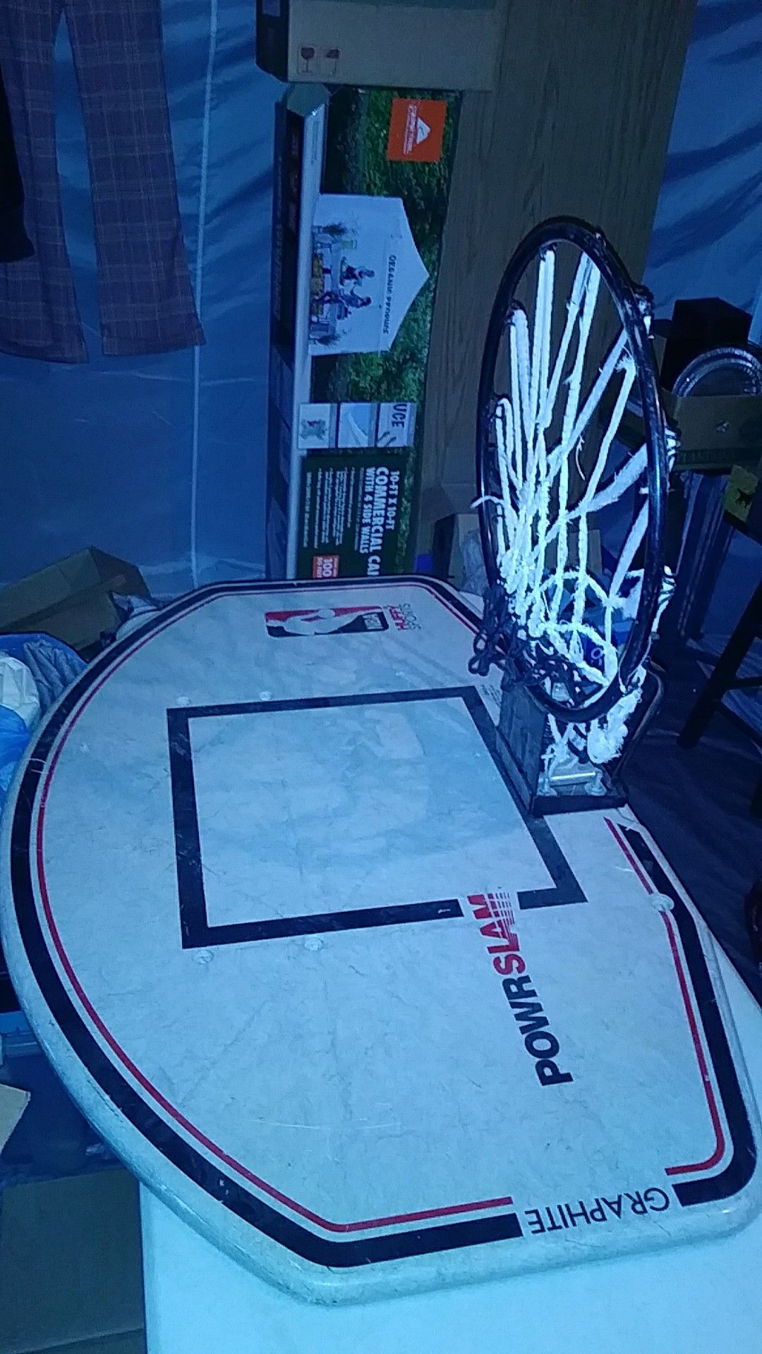 Basketball backboard NBA Huffy Sports PowerSlam GRAPHITE