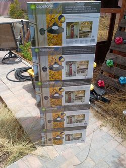 Capstone LED Outdoor Gooseneck Lantern (New)