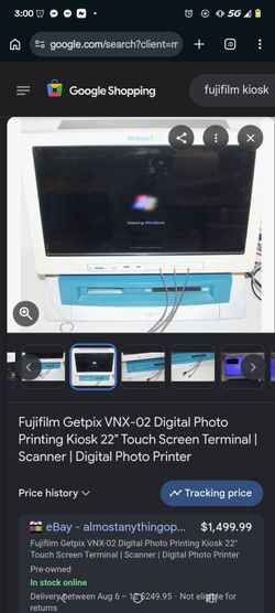 Fugifilms kiosk