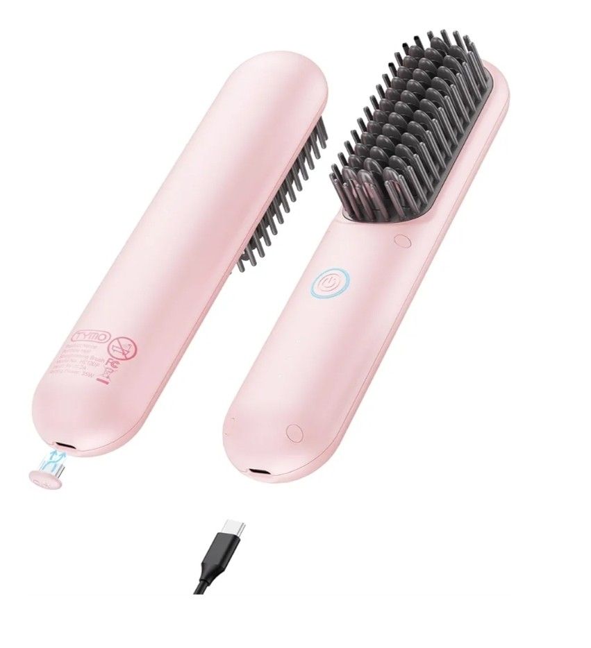 TYMO Cordless Hair Straightener Brush