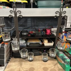 Hanging Candle Set - 5 Tea Candles In each 