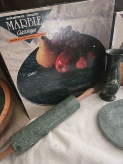 KITCHEN SET MARBLE -  WINSOME WOOD CLASSQUE 