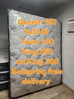 Mattress Pillow Top New