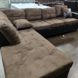 New Sectional Sofa With Reversible Chaise Lounge