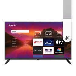 24 INCH ROKU TV WITH ROMOTE