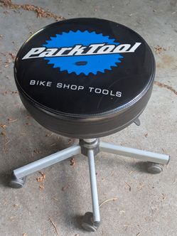 Park Tool STL-2 Rolling Shop Stool Adjustable Height