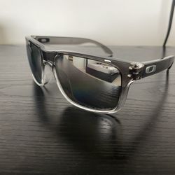 Oakley Holbrook Dark Ink Fade Frame, Chrome Polarized Lenses for