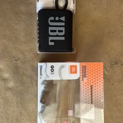 JBL GO3 Bluetooth Speaker Barely Used $30