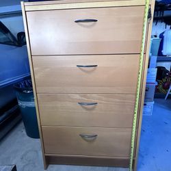 Wood File Cabinet