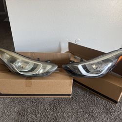 2016 Hyundai Elantra Headlights 