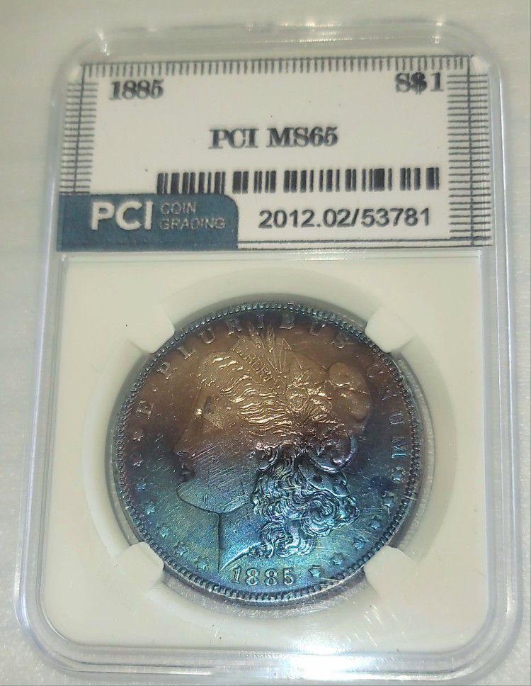 1885-P Morgan Silver Dollar MS65