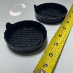 NEW - set of two car cupholder silicone inserts