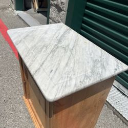 Marble Top Cabinet 