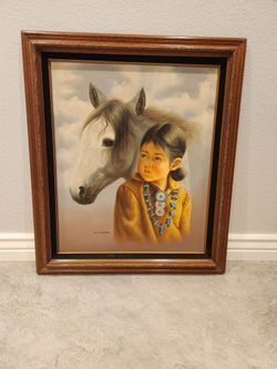 K. Jesser Original Native American Painting