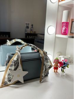 Aesthetic mini bag (baby blue/ white/ beige/ black)