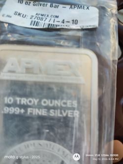 10 oz. Sliver Bar .999